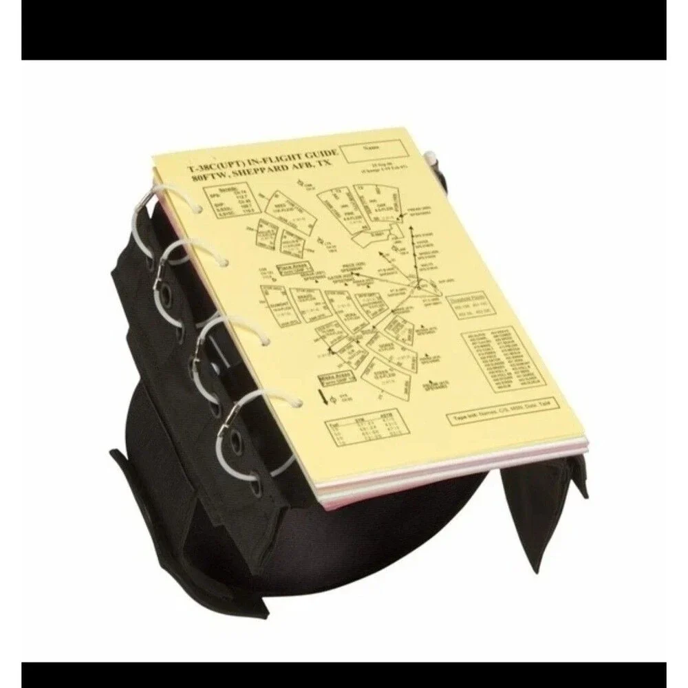 Flyboys FB1316 Kneeboard For Pilots with Eyelets & Clipboard Olive Green Velcro